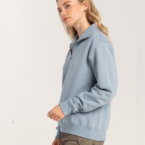 TILLYS Quarter Zip Womens Sweatshirt - Picture 9 of 10